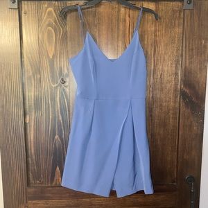 GB blue dress